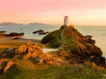 Old lighthouse at Llanddwyn Island, Anglesey