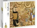 Gustav Klimt : L'attente (détail) 1905-1909