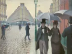 Gustave Caillebotte : Rue de Paris, Jour de Pluie, 1877