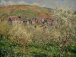 Claude Monet : Pruniers en Fleur, 1879