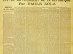Une de l'Aurore du 13 Janvier 1898 - Emile Zola : J'accuse...!