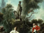 Jean-Honoré Fragonard : Les Progrès de l'Amour - Le rendez-vous, 1771-1773