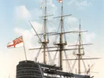 HMS Victory in Portsmouth, 1900