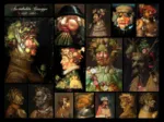 Arcimboldo Giuseppe - Collage