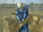 Vincent Van Gogh - Femme Paysan d'après Millet