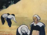 Emile Bernard: La Moisson, 1888