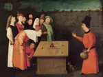 Bosch : Le Prestidigitateur, 1502