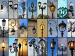 Collage - Lampadaires