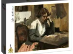 Jean-Baptiste-Camille Corot : Lecture de Jeune Fille, 1868