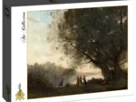 Jean-Baptiste-Camille Corot : Danse sous les Arbres au Bord du Lac, 1865-1870
