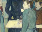 Henri de Toulouse-Lautrec: A Corner of the Moulin de la Galette, 1892