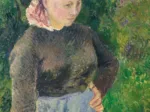 Camille Pissarro : Paysanne, 1880