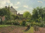 Camille Pissarro : Le Jardin de l'Artiste à Eragny, 1898