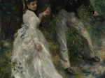 Pierre-Auguste Renoir : La Promenade, 1870