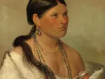 George Catlin : Femme Aigle - Shawano, 1830