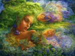 Josephine Wall - Moss Maiden