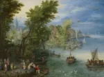 Jan Brueghel - River Landscape, 1607