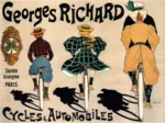 Affiche de Fernand Fernel pour la Société des Cycles Georges Richard, 1896