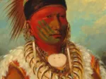 George Catlin : The White Cloud, Head Chief of the Iowas, 1844-1845