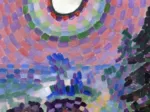 Robert Delaunay : Paysage au disque, 1906-1907