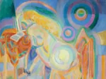 Robert Delaunay : Femme Nue Lisant, 1920