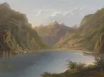 Hermann Ottomar Herzog : Vierwaldstättersee, 1882