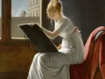 Marie-Denise Villers : Jeune Femme Dessinant, 1801