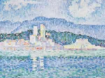 Paul Signac : La Tempête - Antibes, 1919