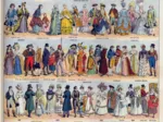 Illustration du Larousse : Costumes Civils