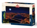 Neon Puzzle - Trois Ponts, Bosphore