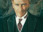 Portrait de Ghazi Mustafa Kemal Atatürk