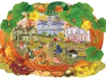 Puzzle en Bois - Victoriana Pumpkin
