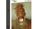 George Catlin : See-non-ty-a, Homme Medecine de l'Iowa Medicine Man, 1844-1845