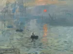 Claude Monet : Impression au Soleil Levant, 1872