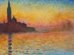 Claude Monet : Saint-Georges-Majeur au Crépuscule, 1908