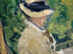 Edouard Manet : Madame Manet à Bellevue, 1880