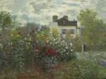 Claude Monet - Jardin de l'Artiste à Argenteuil, 1873