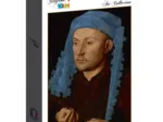 Jan van Eyck - Portrait of a Man with a Blue Chaperon, 1430-33