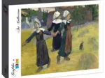 Gauguin Paul : Danse Bretonne des Filles à Pont Aven, 1888