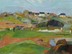 Paul Gauguin : Paysage à Pouldu, 1890