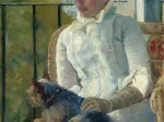Mary Cassatt : Jeune Fille à la Fenêtre, 1883-1884