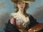 Elisabeth Vigée-Lebrun : Autoportrait au Chapeau de Paille, 1782