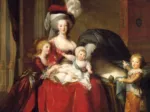 Louise-Élisabeth Vigee le Brun : Marie Antoinette et ses enfants, 1787