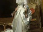 John Singer Sargent : Margaret Stuyvesant Rutherfurd White (Mrs. Henry White), 1883