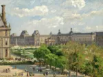 Camille Pissarro : Place du Carrousel, Paris, 1900