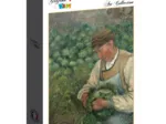 Camille Pissarro: The Gardener - Old Peasant with Cabbage, 1883-1895