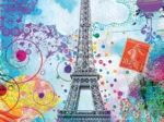 Tour Eiffel Multicolore