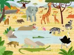 Animaux de la Savanne