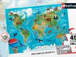 Carte du Monde des Animaux
