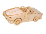 Puzzle 3D en Bois + Peinture - Voiture de Sport